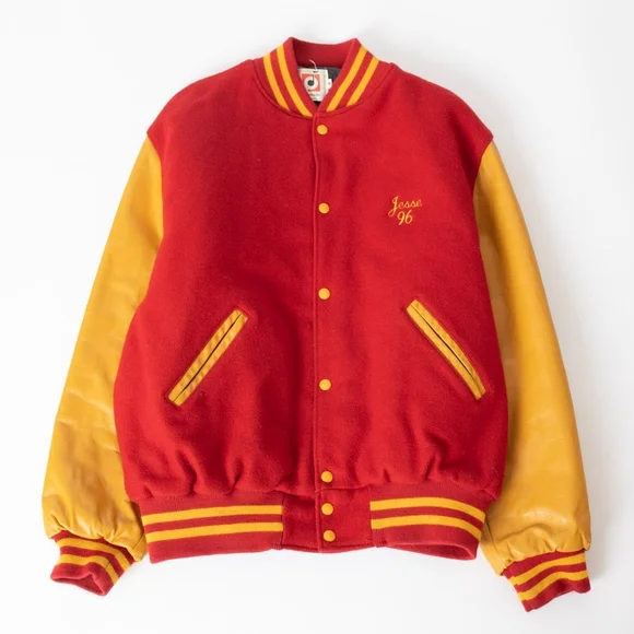 Vintage 1996 University High Cross Country Track Field Varsity Letterman Jacket - Picture 3 of 3